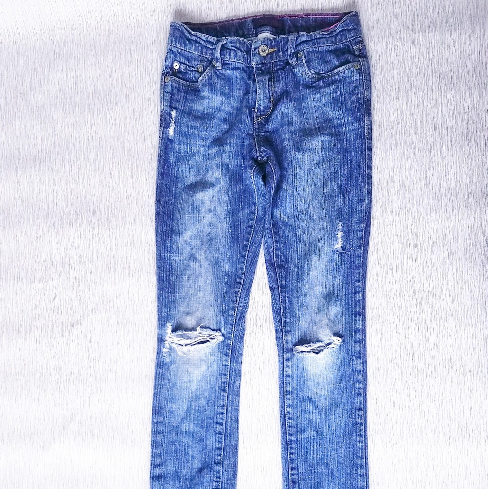 Girl's Levi Size 16 Slim Straight Jeans